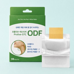 Produits d'hygiène bucco-dentaire portables Prolive STC ODF Propolis Peppermint Oil Oral Dissolving Film pour l'entretien de l'haleine 5 feuilles minz mundfilm - Product Image 1