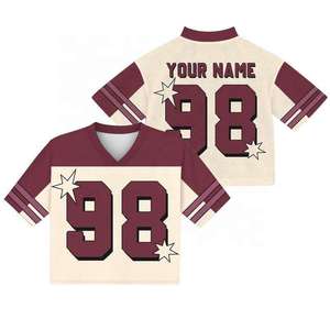 Camiseta Deportiva Transpirable de Malla Personalizada 100% Poliéster con Estampado por Sublimación y Bordado, Cuello en V, Sin Tirantes, Unisex, Estilo Americano, 220g - Product Image 3