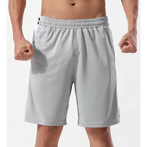 Pantalones Cortos Deportivos para Hombre, de Secado Rápido, Transpirables, con Botones Laterales a Presión, para Baloncesto, Entrenamiento Físico, Venta al por Mayor - Product Image 1