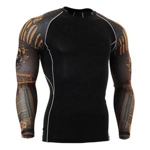 Veste de protection anti-odeur 3D pour hommes, Compression, séchage rapide, vêtements de Fitness, MMA à la mode - Product Image 2