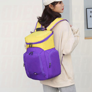 Mochila de Baloncesto Impermeable Personalizada, Bolsa de Viaje Deportiva Unisex con Correas de Hombro con Amortiguación de Aire, Gran Capacidad, Duradera - Product Image 2