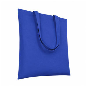 Bolsa de tela de algodón de gran capacidad con logotipo y color personalizados a precio mayorista barato para compras promocionales - Product Image 1
