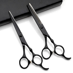 Tijeras de Peluquería Profesionales de 5.5 y 6 Pulgadas, Kit de Peluquería con Estuche de Cuero - Product Image 2