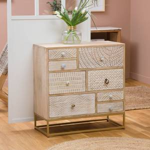 ตู้ลิ้นชักวานดาน่า อัลตร้า เทอร์ร่า ทำจากไม้มะม่วงและโลหะ - Product Image 1