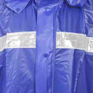 ชุดกันฝนคุณภาพสูงแบบกันน้ำ เสื้อกันฝนแบบสะท้อนแสงพร้อมกางเกงสำหรับผู้ขับขี่มอเตอร์ไซค์ ชุดกันฝนเพื่อความปลอดภัย - Product Image 5