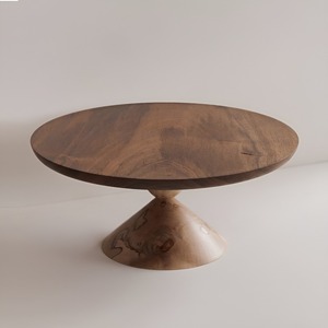 Soporte de Madera Ecológico Clásico para Pasteles con Opciones Personalizables para Organizadores de Fiestas y Eventos, Excelente Artículo Decorativo - Product Image 1