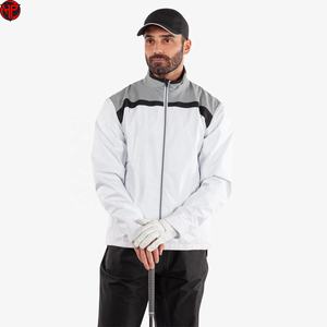 Veste de pluie pour homme de qualité supérieure, design OEM, imperméable, coupe-vent, veste de sport, logo brodé, veste de golf de haute qualité - Product Image 1