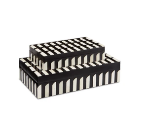 Atractiva Caja de Almacenamiento con Incrustaciones de Hueso o Caja para Joyas con Incrustaciones de Hueso y Resina, Nuevo Diseño Decorativo para Oficina - Product Image 3