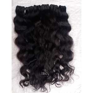 Extensiones de Cabello Humano Virgen Indio de Alta Calidad de 10-34 Pulgadas, Marca con Envío Rápido y Hecho en India - Product Image 1