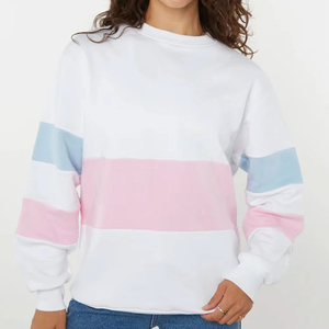Nuevas Sudaderas Estampadas de Otoño para Mujer de Secado Rápido, Servicio OEM ODM, Colores Personalizados, 100% Algodón, Ecológicas - Product Image 4