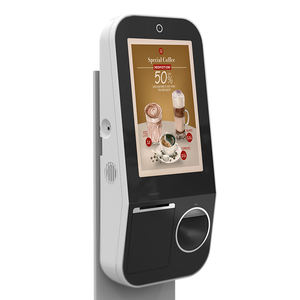 Imprimante à écran tactile Android 10.1 "Kiosque de numérisation Kiosque libre-service Système de service de menu de caisse pour F & B Business - Product Image 1