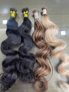 Extensions de cheveux humains ondulés et raides naturels, légers et écologiques, en vrac - Product Image 4