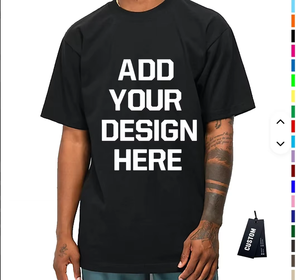 เสื้อยืดคอกลมแขนสั้นทรงปกติ ผ้าฝ้าย 100% น้ำหนัก 180 กรัม สำหรับผู้ชายและผู้หญิง สไตล์ลำลอง  รับสกรีนโลโก้ธุรกิจ ปักลาย  แบบ DTG - Product Image 2