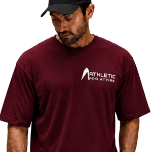 Camiseta Extra Grande para Hombre, 100% Algodón, Color Vino Tinto, Cuello Redondo, Manga Corta, Transpirable, Informal, para Gimnasio, Ropa Deportiva, Entrenamiento - Product Image 5