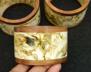 Handmade resin <b>bracelets</b> with <b>shell</b> pieces ocean theme jewelry for women beach style accessories summer fashion trends - Product Image 4