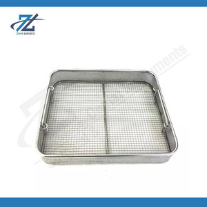 Plateau de stérilisation en maille, panier pour instruments chirurgicaux, autoclavable, conteneur de stérilisation médicale pour hôpitaux, cliniques dentaires et vétérinaires - Product Image 6
