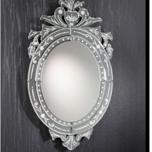 Espejo de Pared de Estilo Barroco Veneciano Vintage |   Espejo Decorativo Ornamental de Lujo con Marco de Vidrio para Sala de Estar y Dormitorio - Product Image 1