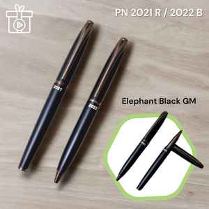 Ensemble de stylos plume de style européen, écriture fluide, résistant à l'usure, stylo plume à design métallique avec plume en nylon - Product Image 5