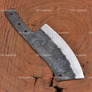 Cuchillo de Chef de Acero al Carbono 1095 de Excelente Calidad, Hecho a Mano, con Hoja de Acero para Cuchillos de Cocina, Tipo Drop Point, de Alta Resistencia, Longitud Total de 11 Pulgadas UA - Product Image 2