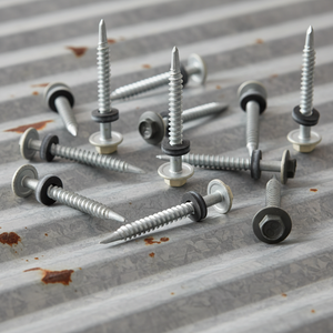 Tornillos de Acero al Carbono de Grado Profesional - Cabeza Hexagonal con Arandela y Recubrimiento EPDM, Venta al Por Mayor - Product Image 6