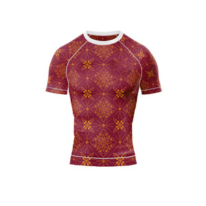 OEM Men's Performance Rash Guard Moisture Wicking Fitness Compression Wear Supplier - Product Image 4