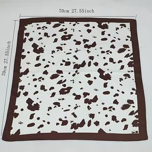 Pañuelo de Seda Satinada Cuadrado de 23 Pulgadas, 2025, Pañuelo para la Cabeza, Pañuelo para el Cuello, Transpirable, de Secado Rápido y Ecológico - Product Image 2