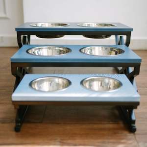 Mangeoire surélevée pour chien en acier inoxydable, gamelles surélevées pour chat, gamelle pour animaux de compagnie, fournitures pour chiens, soins pour animaux, fournitures pour petits animaux - Product Image 3