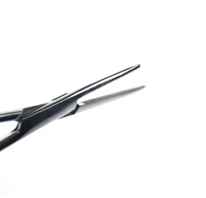 1 unidad de Pinzas Hemostáticas de Acero Inoxidable con Punta Curva y Recta, Pinzas de Bloqueo, Pinzas Arteriales, Pinza de Agarre Quirúrgico - Product Image 5