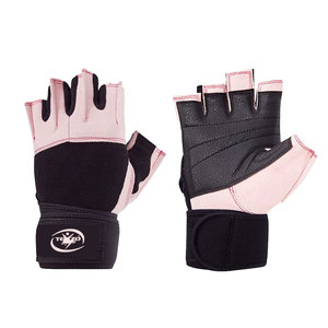 Guantes de Gimnasio de Neopreno de Media Palma de Primera Calidad, Ligeros, Cómodos, Elásticos, para Entrenamiento de Fuerza, en Venta - Product Image 1