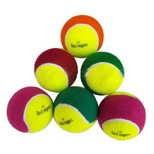 Balle de cricket légèrement plus lourde que la balle de tennis standard, durable et à rebond élevé, pour l'entraînement, les matchs et les jeux en extérieur et en intérieur - Product Image 2