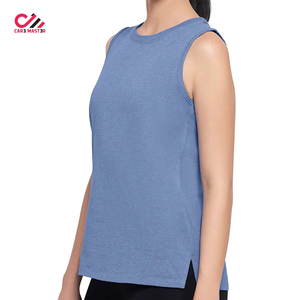 Cheap Price Custom Design Heat-Transfer Printing Lightweight Washed Active Wear Sports <b>Running</b> Women Girls <b>Singlets</b> - Product Image 1