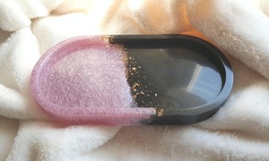 Bandeja de Resina de Alta Gama para Hoteles y Spas, Venta al Por Mayor, Decoración Artesanal - Product Image 3