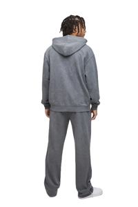 Sudadera con Capucha y Cremallera Extra Grande, Lavada al Ácido, con Hombros Caídos, de Algodón 100%, con Diseño de Logotipo Personalizado - Product Image 2