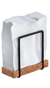 Porta Servilletas de Alambre para Cocina, Estilo Vintage, Dispensador de Servilletas Planas para Cocina Rústica, Acero Resistente con Base Pesada - Product Image 4