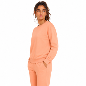 Sweat-shirt pour femme, doublure en polaire de qualité supérieure, texture douce et lisse, coupe décontractée et confortable, vêtement élégant pour tous les jours, essentiel pour l'automne et l'hiver - Product Image 2