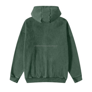 <b>Cheap</b> Price Men Acid Wash Customized Slim Fit Fleece Eco-Friendly 100% Cotton Thermal Hoodies for Men - Product Image 4
