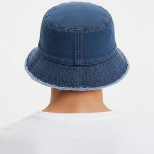 Sombrero de Pescador Unisex de Mezclilla de Alta Calidad, Casual, Protección Solar, Resistente al Agua, Ligero, Cómodo, para Actividades al Aire Libre - Product Image 4