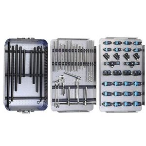 Ensemble d'instruments de chirurgie de la colonne vertébrale PISSCO, kit d'instruments chirurgicaux de la colonne vertébrale, ensemble d'instruments orthopédiques de la colonne vertébrale - Product Image 1