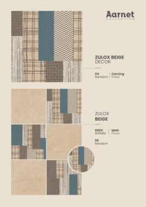 Azulejo de porcelana moderno con acabado mate de 24x24, con textura detallada y composición cerámica resistente - Product Image 3