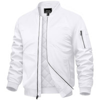 Veste bomber pour homme Eshel Intl, avec fermeture éclair, col montant, poignets côtelés, taille élastique, design personnalisé disponible, services OEM ODM
