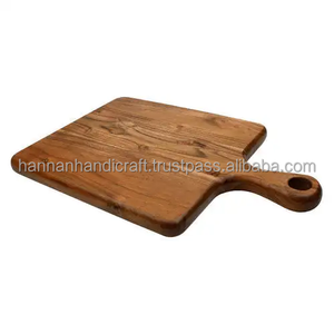 Tabla de Cortar de Madera de Olivo Hecha a Mano al por Mayor, Tablas Rústicas para Picar, Bandeja de Madera para Servir, Tabla de Charcutería para Cocina - Product Image 3