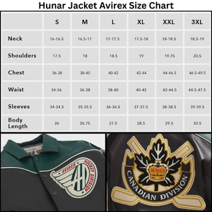 แจ็คเก็ตบอมเบอร์หนังวินเทจ Avirex Canadian Division สำหรับผู้ชาย |   เสื้อโค้ตนักบิน A.C.D รุ่น High-Volume สไตล์วินเทจ - Product Image 5