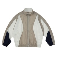 Ensemble de survêtement ample et oversize pour homme, pantalon de jogging en nylon, style streetwear, coupe-vent vintage vierge, ensemble 2 pièces personnalisé pour homme