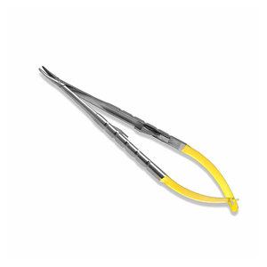 Portaagujas TC Noyes, Tijeras Rectas y Curvas, Pinzas Quirúrgicas Dentales de Microcirugía, Acero Inoxidable, Precisión Manual MOL - Product Image 1