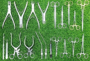 Premium Quality Surgical instruments 20 Pcs Extended Hand <b>Plastic</b> Reconstruction Surgery & Veterinary Instruments Set By Tegra - Product Image 3