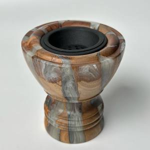 Quemador de incienso artesanal islámico árabe de resina epoxi y madera, clásico, para Oud, Bakhoor, espiritual - Product Image 5