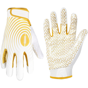 Guantes de Fútbol Americano Profesionales Personalizados al por Mayor, Guantes de Fútbol Americano para Jóvenes 2026, Antideslizantes, con Protección UV, Unisex - Product Image 6