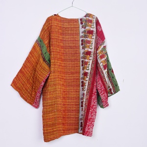 Nouvelle Collection de Kimonos Kantha Vintage pour Femmes Veste et Robe Boho Réversibles Indiens Faits à la Main - Product Image 3