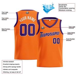 Maillot de basketball Legacy bleu en mesh, débardeur avec impression sublimée numéros 8 et 24, unisexe adulte, vêtement de sport respirant - Product Image 6