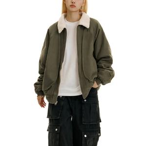 Vestes courtes zippées pour femmes de qualité supérieure Vêtements de travail décontractés doux avec un service personnalisé en gros tricoté en coton respirant de créateur unique - Product Image 5